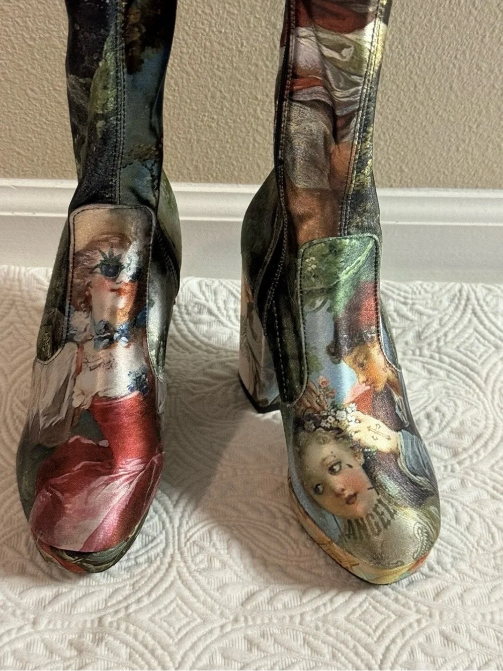 Da Vinci’s Demon’s Thigh High Boots by Current Mood size 5